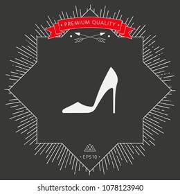 Elegant women shoe