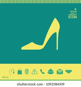 Elegant women shoe