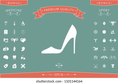 Elegant women shoe