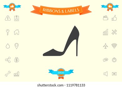 Elegant women shoe