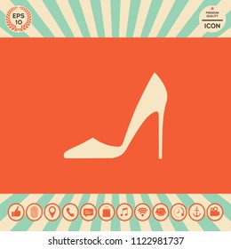 Elegant women shoe