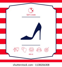 Elegant women shoe