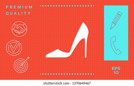 Elegant women shoe