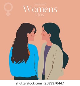 Elegant Women's Day Celebration with Feminine and Festive Touch