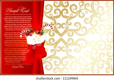 Elegant xmas background