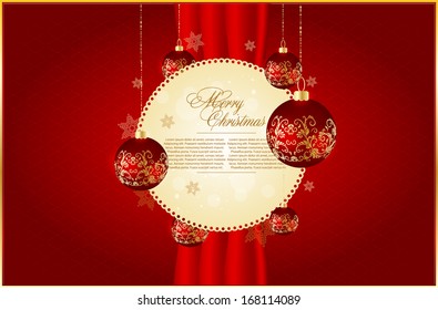 Elegant xmas background
