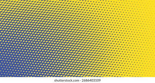 Elegant yellow and blue background with dot design. vector ilustration eps 10