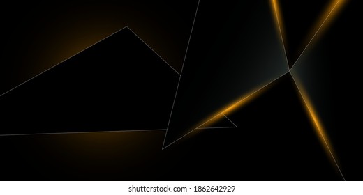 Elegant Yellow Laser Background Wallpaper. Premium Vector Illustration Background and Wallpaper