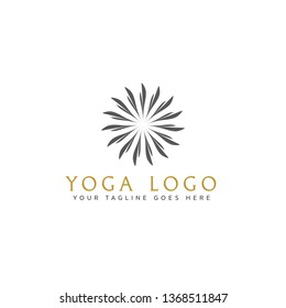 ELEGANT YOGA DESIGN LOGO