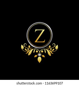 Elegant Z Letter Luxury Logo, suitable for boutique and wedding event