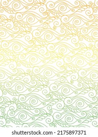 Elegant zentangle inspired illustration with tribal boho chic ornaments. Oriental ornamental background.