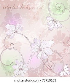 Elegantly background with pastel colors, eps10 format