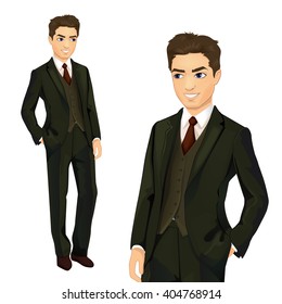  Elegantly Dressed Businessman