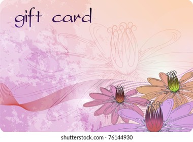 Elegantly floral background, eps10 format