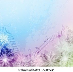 Elegantly floral background, eps10 format