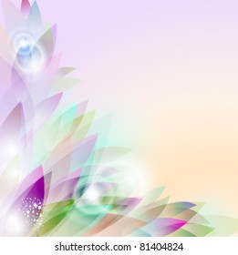 Elegantly floral background, eps10 format
