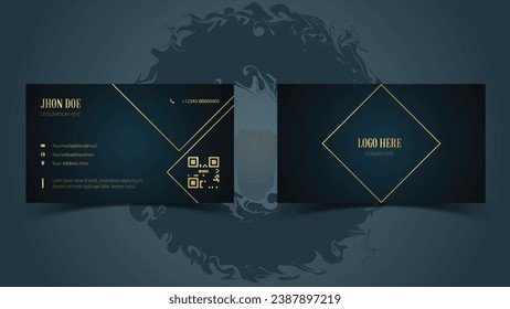 Elegantly minimalist, the Introduction Business Card features a sleek blend of typography and color, making a lasting impression effortlessly professional.