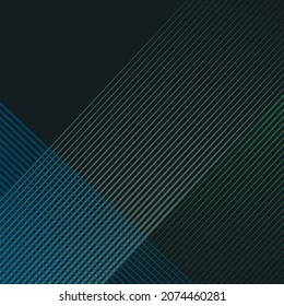 Elegent dark color abstract background with diagonal lines. Vector color striped texture. Minimal art concept.