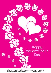 Elegent Valentine's Day background.