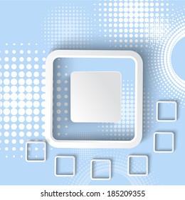 Element of abstract design on grunge background. Vector illustration