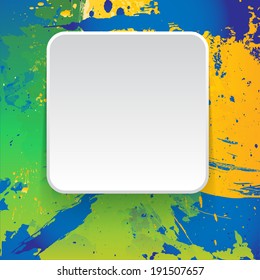 element of abstract design on grunge background 