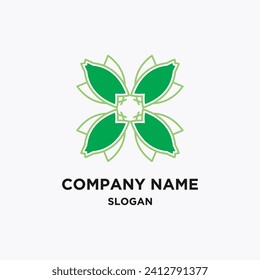 Vector de diseño de la compañía de logotipos abstractos de elementos