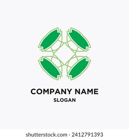 Element abstract logo company design vector