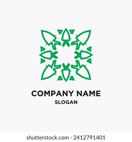 Element abstract logo company design vector