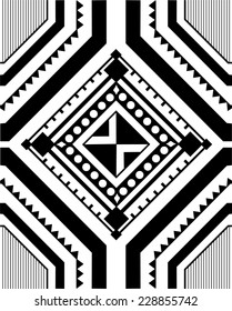 Element of African ornament