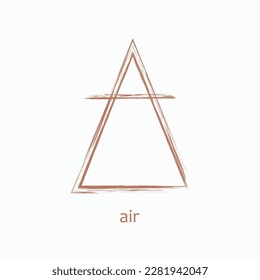 Element Air. Design-Symbol. Astro