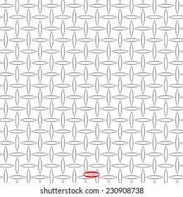 element for design black line black ellipse on white background vector