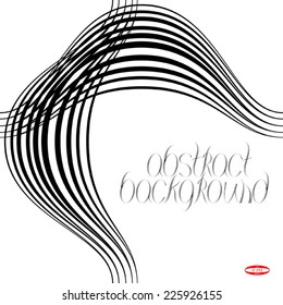 element for design black line on white background. vector
