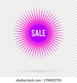 Element design color bubbles, isolated on white background. Vector illustration of Eps 10 for sale promo marketing, new product sticker, Discount ad offer price label, symbol for advertising campaign