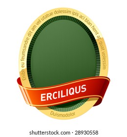 The element of a design. Vector.