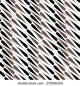 Element drop diagonal pattern. Seamless vector background.