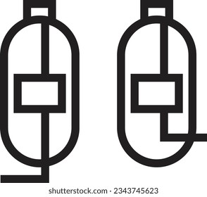 Element Factory Industrial Outline Icon