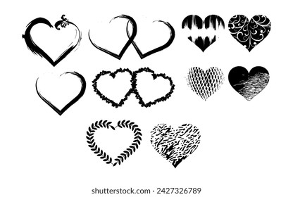 element feelings heart photoshop vector