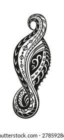 Element in free form made in vector. Perfect cards for any other kind of design