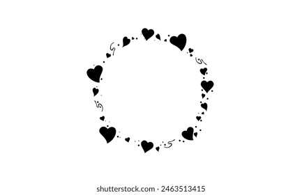 Element greeting or banner for mothers day celebration. Monochrome style