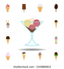  Element of ice cream illustration icon.  
