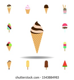  Element of ice cream illustration icon.  