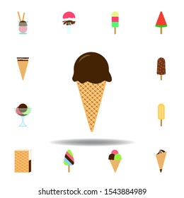  Element of ice cream illustration icon.  