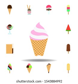  Element of ice cream illustration icon.  