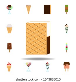 Element of ice cream illustration icon.  