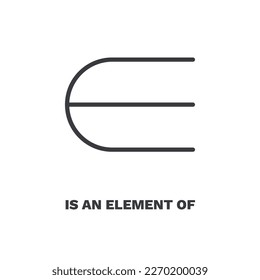 is an element of icon. Thin line is an element of, business icon from education collection. Outline vector isolated on white background. Editable is an element of symbol can be used web and mobile