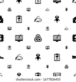 element icons pattern seamless. Included editable filled Fishing, Casino, Free Shipping, social media strategy, Copywriting, AI Robot icons. element icons for web and mobile.
