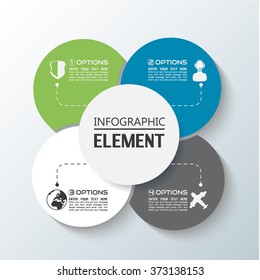 ELEMENT FOR INFOGRAPHIC CHART TEMPLATE GEOMETRIC FIGURE RIMS STACKED SECOND EDITION