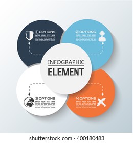 ELEMENT FOR INFOGRAPHIC CHART TEMPLATE GEOMETRIC FIGURE RIMS STACKED