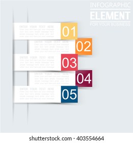 ELEMENT FOR INFOGRAPHIC  TEMPLATE GEOMETRIC FIGURE STIKER THIRD EDITION