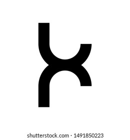Element logo design letter icons
